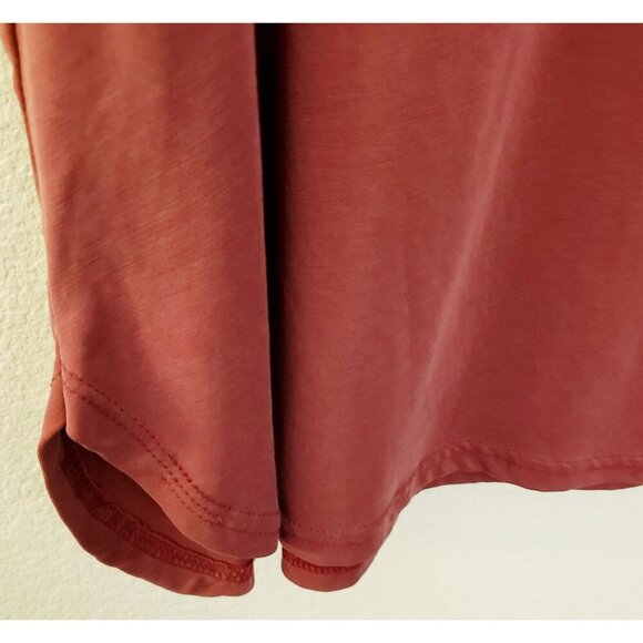 Celebrity Pink Berry Brown Pullover Modal Blend Short Sleeve Top Size 3X EUC - Picture 3 of 6